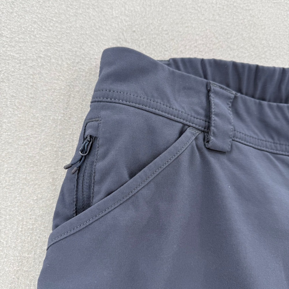 Duluth Trading Co Dry on the Fly Cargo Capri Hiking Stretch Pants Women Size 12 - Picture 2 of 9